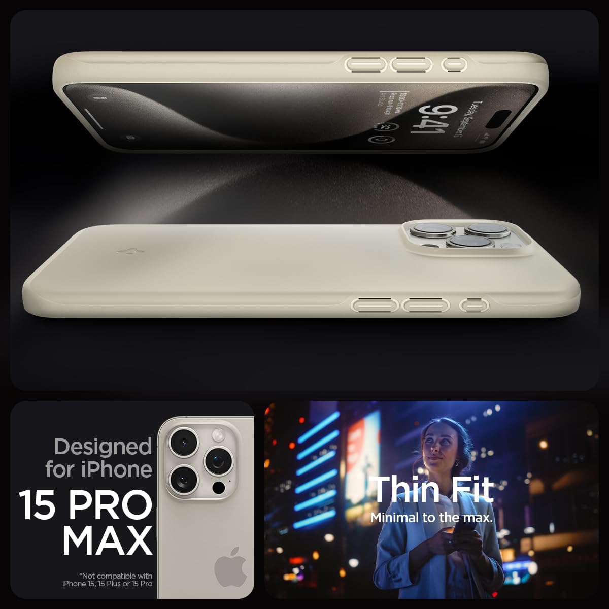 iPhone 15 Pro Max Thin Fit Case