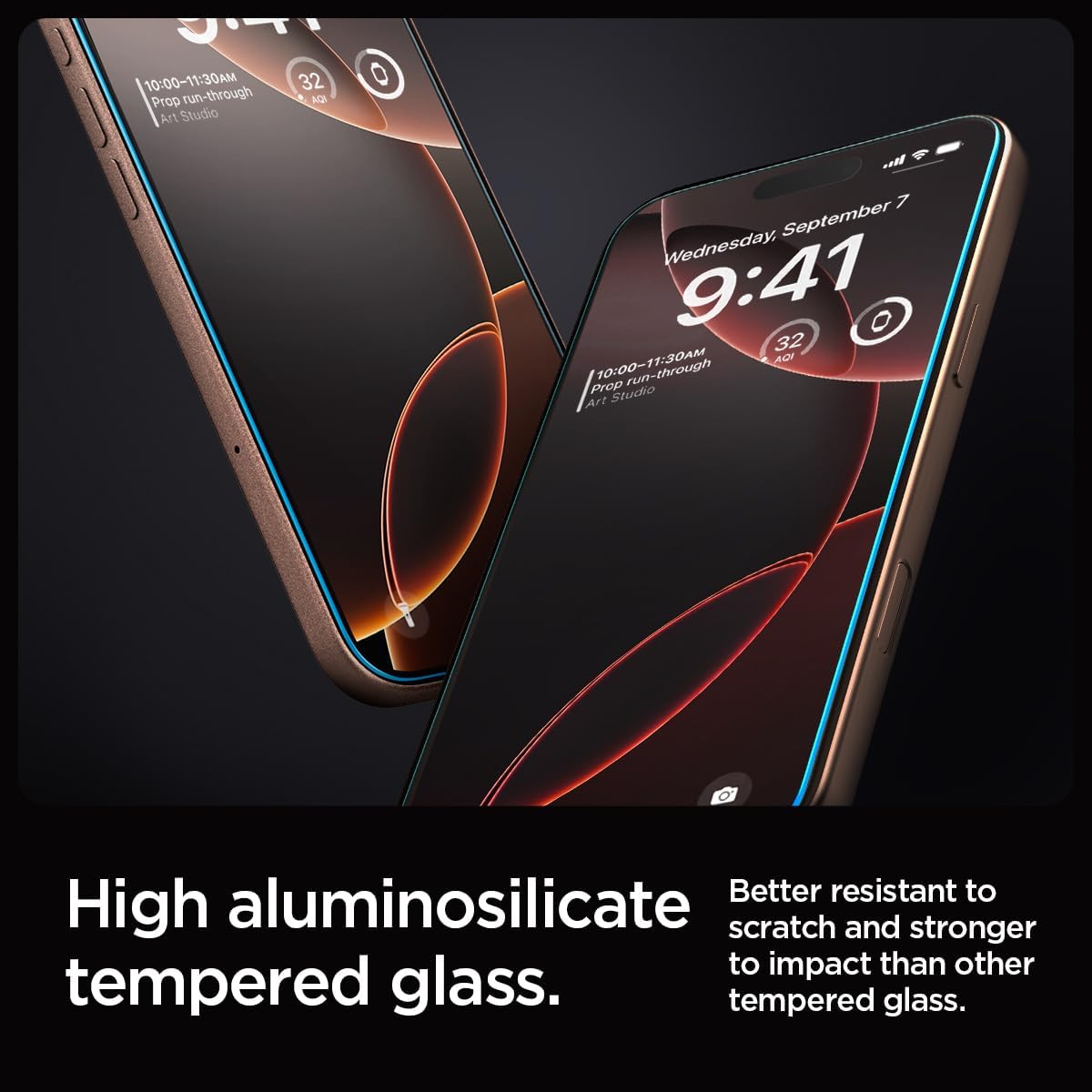 iPhone 16 Pro Max / 16 Pro GLAS.tR EZ Fit Tempered Glass | Sensor Protected