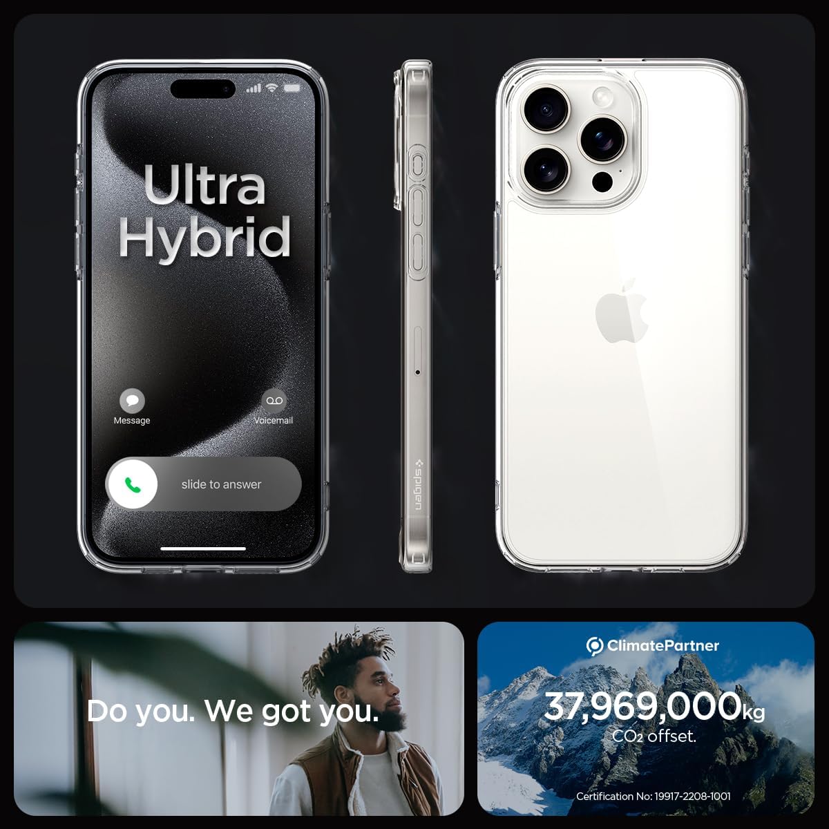 iPhone 15 Pro / 15 Pro Max Ultra Hybrid Case