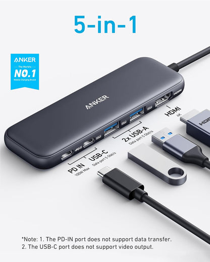 Anker Hub USB-C 332 (5 en 1)