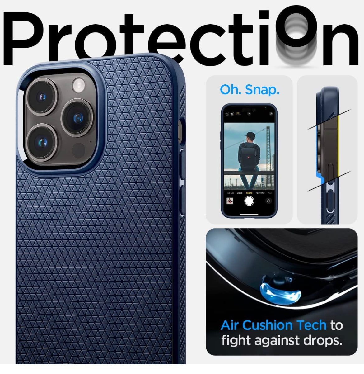 iPhone 14 Pro Liquid Air Armor [Military Grade Drop Protection]
