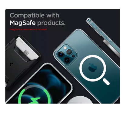 iPhone 12 12 Pro Max 12 Mini Case | Spigen® [Ultra Hybrid Mag] MagSafe Cover
