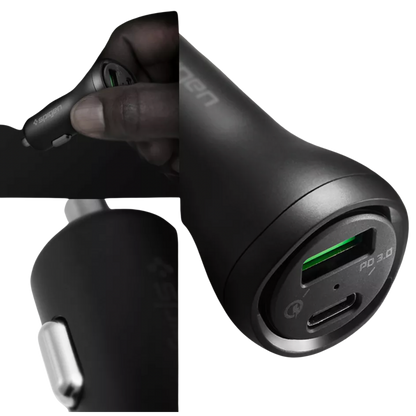 Essential Car Charger SB 27W | Spigen®[F31QC] Quick Qualcomm 3.0 USB-C